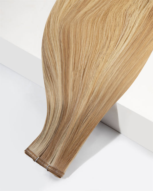 DOUBLE DRAWN FLAT WEFT – Platinum Lengths